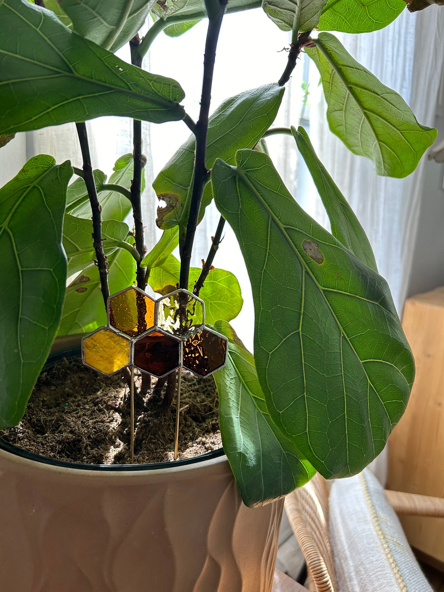 Honeycomb Plant Stake