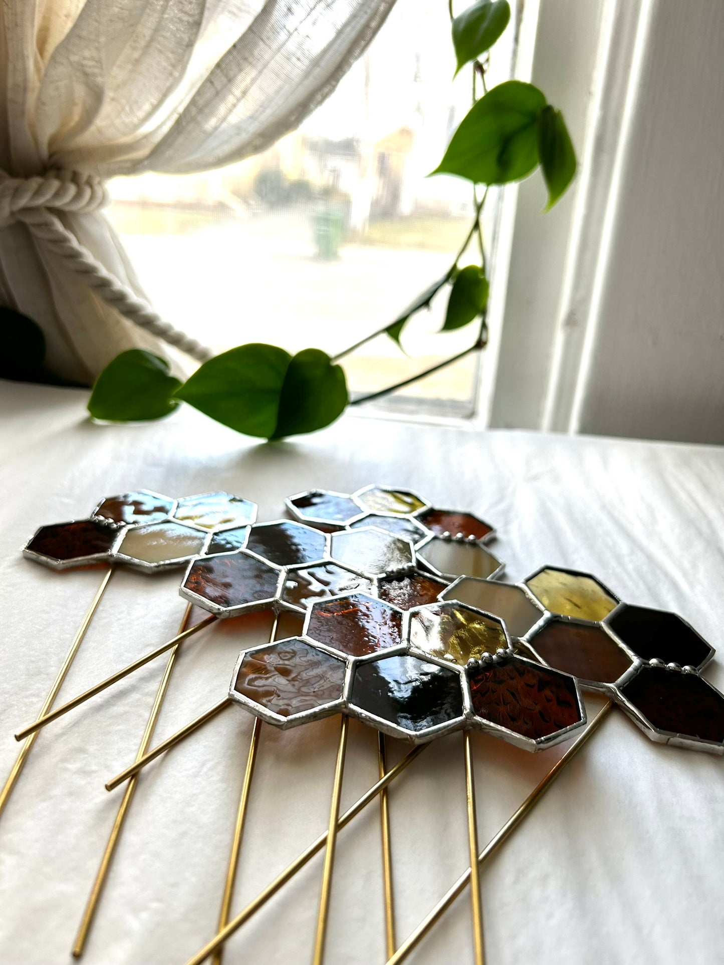 Honeycomb Plant Stake